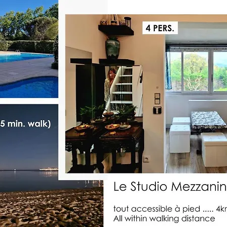 Studio Mezzanine Entier A 5Min De La Plage Et De St Tropez Cogolin Extérieur photo